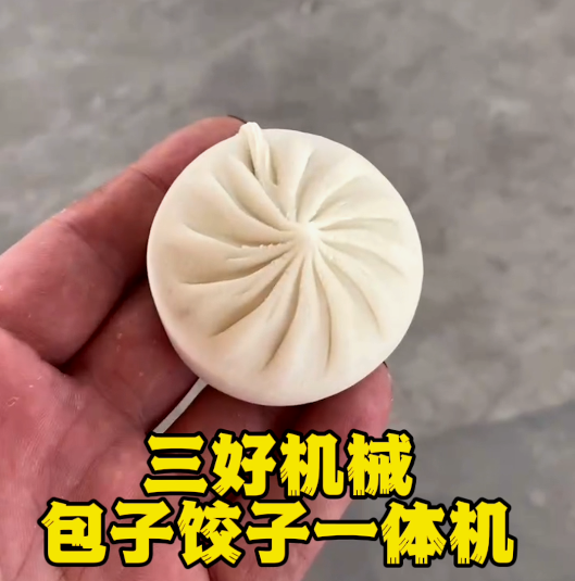 包子饺子一体机成型效果